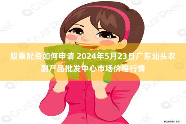 股票配资如何申请 2024年5月23日广东汕头农副产品批发中心市场价格行情