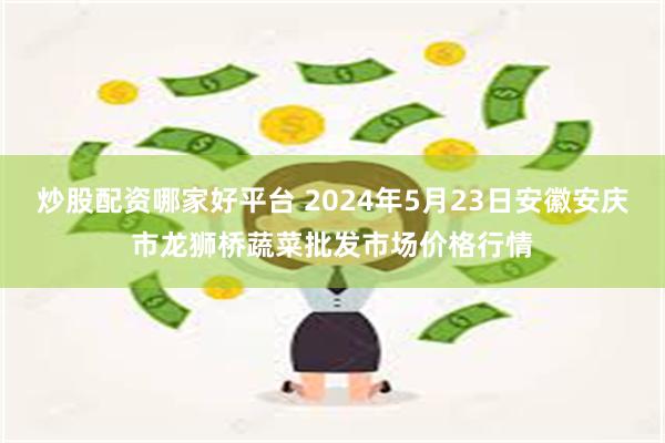 炒股配资哪家好平台 2024年5月23日安徽安庆市龙狮桥蔬菜批发市场价格行情