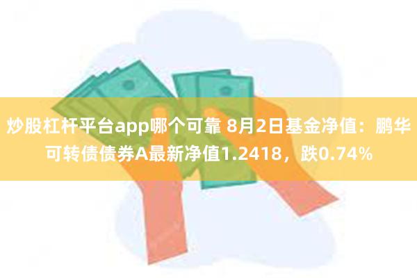 炒股杠杆平台app哪个可靠 8月2日基金净值：鹏华可转债债券A最新净值1.2418，跌0.74%