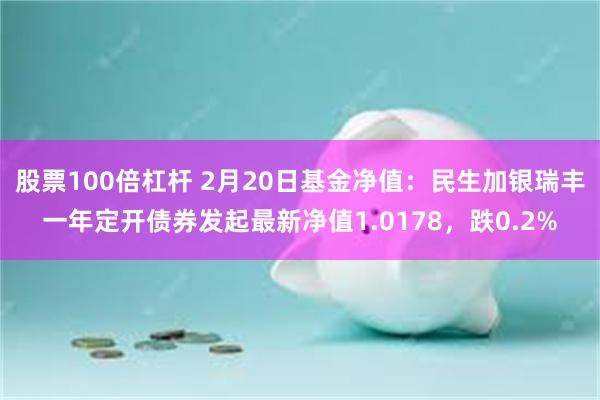 股票100倍杠杆 2月20日基金净值：民生加银瑞丰一年定开债券发起最新净值1.0178，跌0.2%